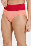 Zivame Anti-Microbial High Rise Full Coverage Tummy Tucker Hipster Panty (Pack of 2) - Multicolor — thumbnail 6